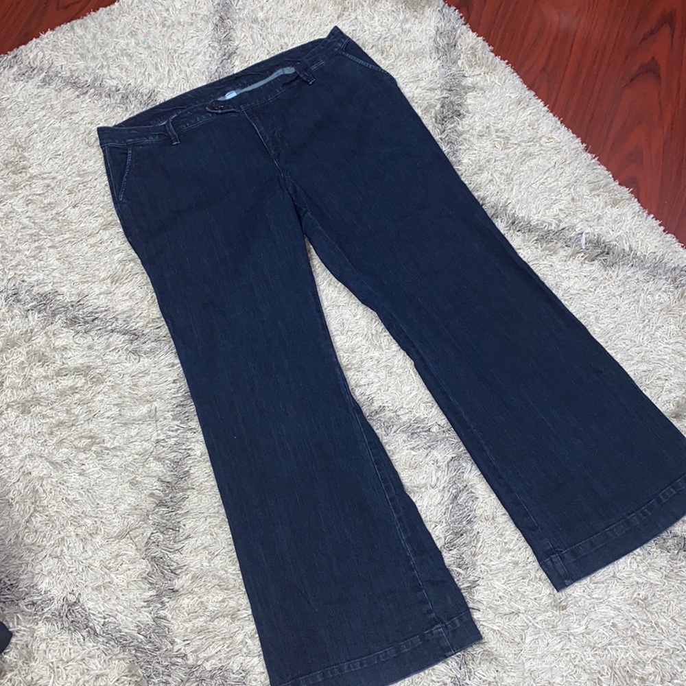 Old navy plus denim Trousers size 22 dark wash